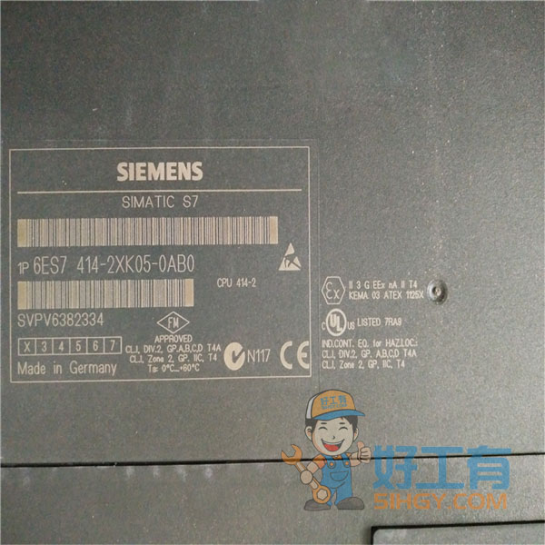SIEMENS/西门子 6ES7414-2XK05-0AB0 CPU模块