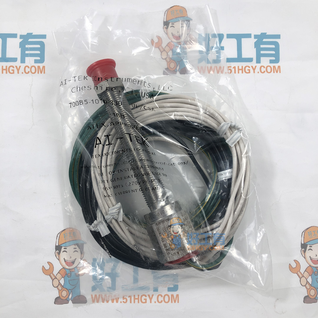 美国AI-TEK阿泰克转速探头70085-1010-330 可变磁阻传感器