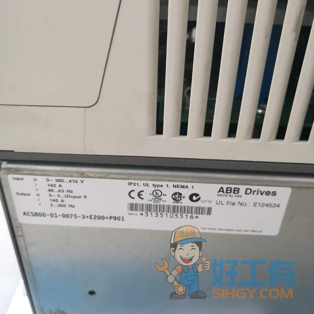 ABB通用变频器ACS800-01-0075-3+E200+P901