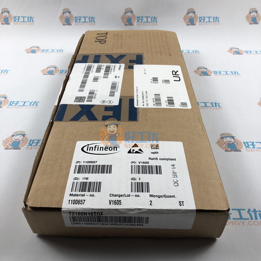 英飞凌 Infineon 原装正品 大功率可控硅 T2180N16TOF