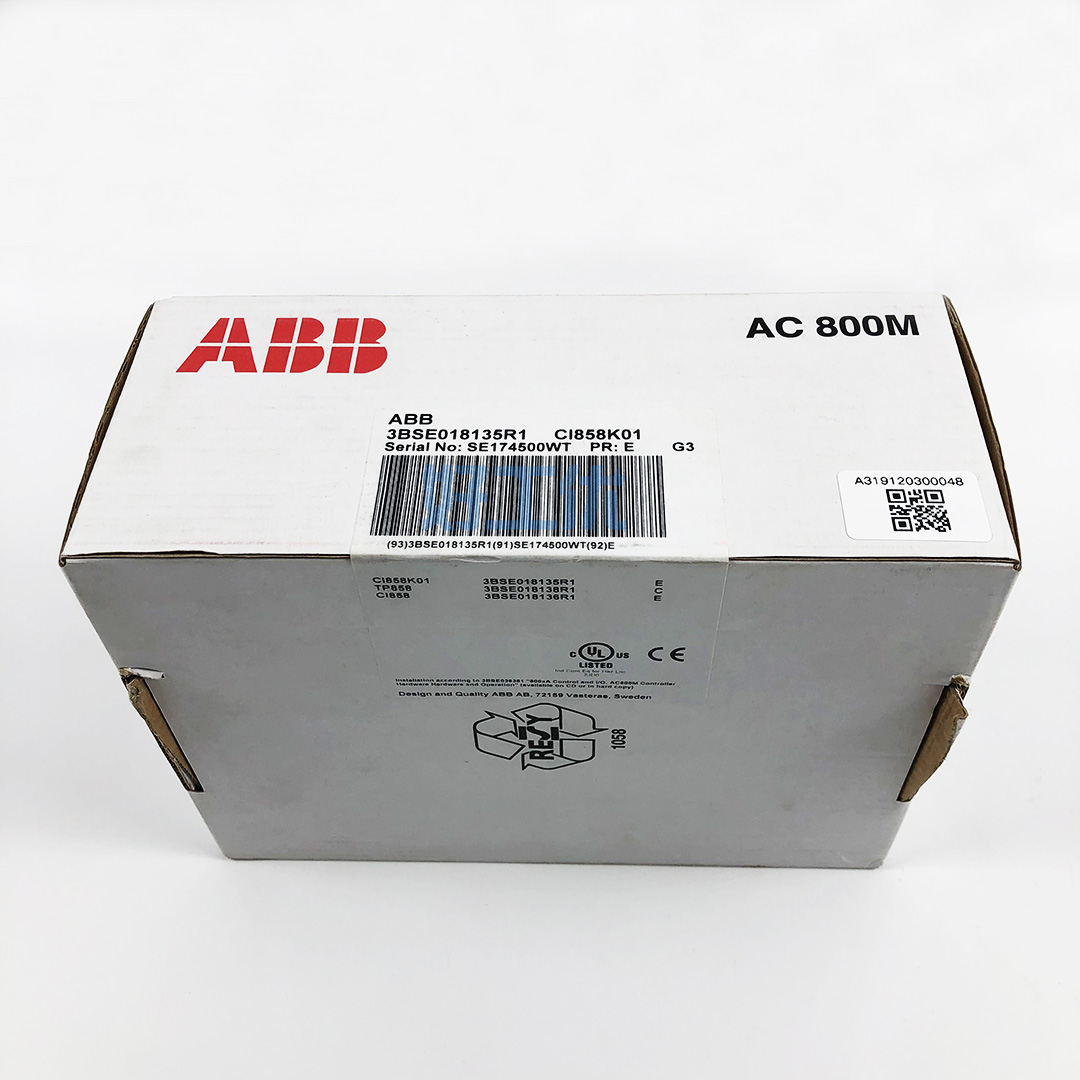 ABB通信模块CI858K01  3BSE018135R1