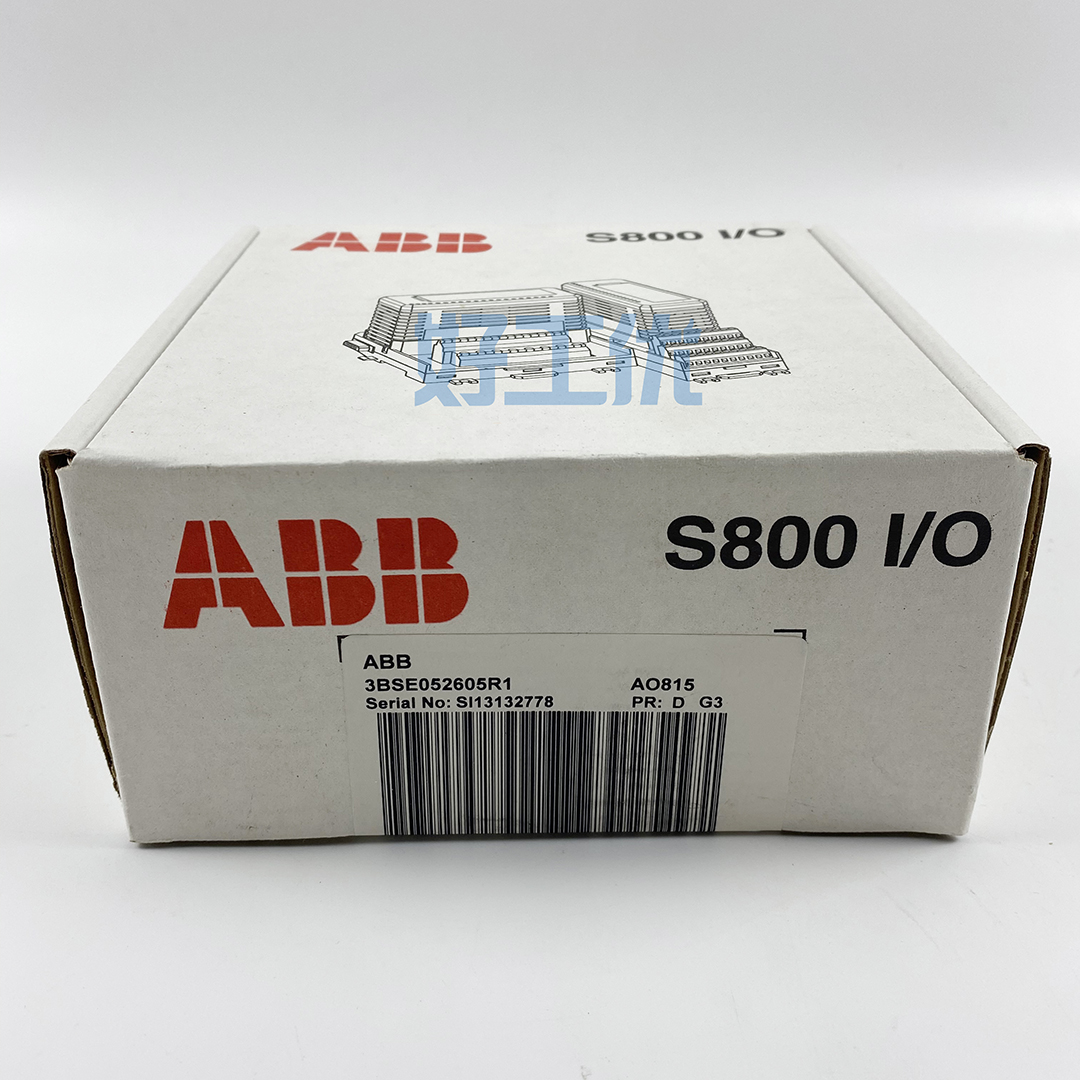 ABB	AO815 3BSE052605R1	模块