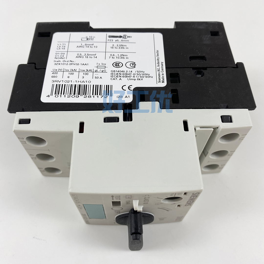 西门子	3RV1021-1HA10	断路器