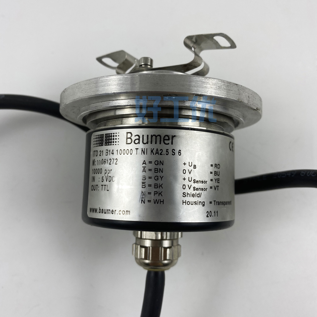 Baumer 编码器 ITD 21 B14 10000 T NI KA2.5 S 6