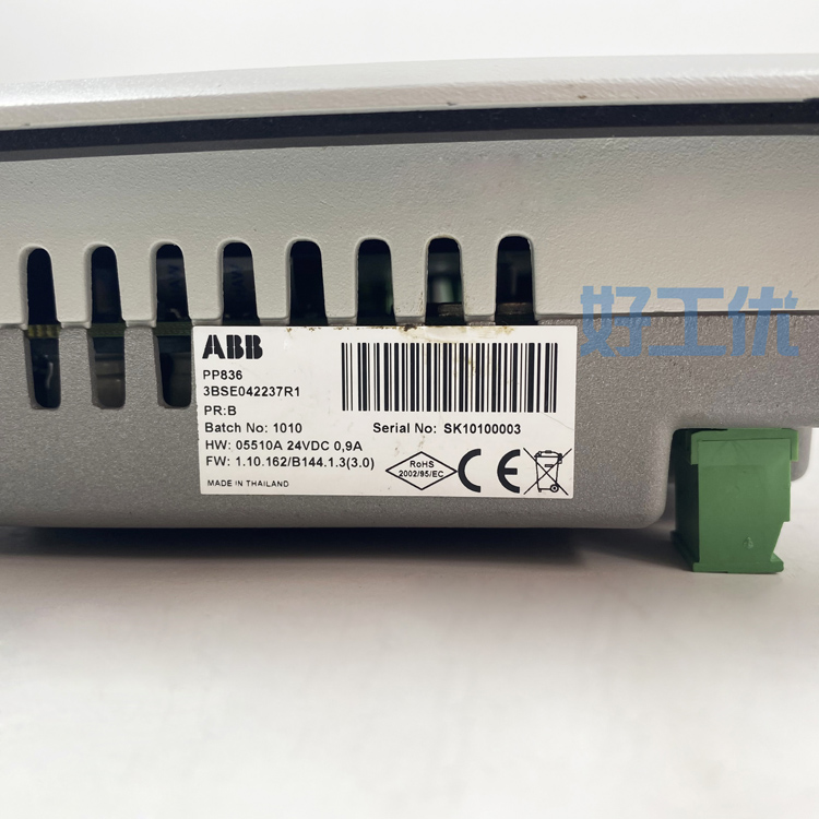 ABB PP836 3BSE042237R1 触摸屏操控面板